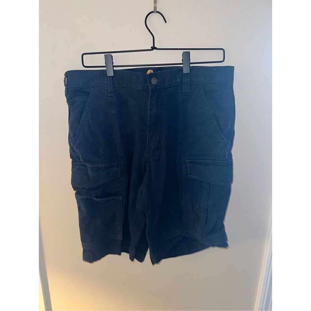Carhartt Work Shorts Navy Size 34